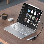 Док-станция Satechi ST-P6SS, USB Type-C, USB Type-C/HDMI/2xUSB Type-A/SD/microSD, USB Type-C, вид 2