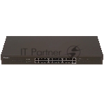 Коммутатор Tenda TEG1124P-24-250W, 24×1 Гбит/с PoE, неуправляемый