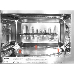Встраиваемая микроволновая печь Korting KMI 820 RGB