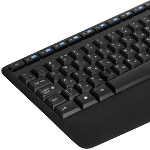 Комплект клавиатура+мышь Logitech MK345 беспроводной, USB, 1000 DPI, чёрный/серый, вид 33
