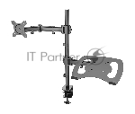Кронштейн для монитора/ноутбука Cactus CS-VM-LH07-BK черный, 13"-27" макс. 8 кг, настольный, поворот и наклон