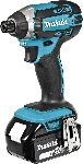 Гайковерт аккумуляторный Makita DTD152RMEуд 18В 2х4А·ч LI-ION 0-3500об/м 1/4'' 1.3кг 165Нм, вид 16