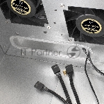 Серверный корпус ExeGate Pro 4U660-HS24 <RM 19", высота 4U, глубина 660, БП 1200PAS, 24xHotSwap, USB>, вид 4
