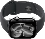 Промо_Умные часы Apple Watch Series 11, 1.77" OLED, Wi-Fi, Bluetooth 5.3, NFC, IP6X, WR50, черный, вид 3