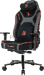 Кресло игровое A4Tech Bloody GC-680 черный/серый искусственная замша с подголов. крестов. металл, вид 42