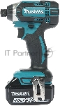 Гайковерт аккумуляторный Makita DTD152RMEуд 18В 2х4А·ч LI-ION 0-3500об/м 1/4'' 1.3кг 165Нм, вид 15