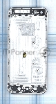 Задняя крышка для iPhone 5 белый