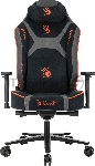 Кресло игровое A4Tech Bloody GC-680 черный/серый искусственная замша с подголов. крестов. металл, вид 41