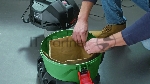 Строительный пылесос Bosch UniversalVac15 зеленый, 1000 Вт, уборка сухая/влажная, пылесборник контейнер, 15 л, вид 12