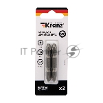 Бита для шуруповерта KRANZ PH2-PH2х50 мм (2 шт./уп.)