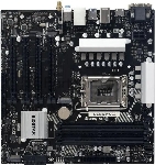Материнская плата Biostar B760MXC PRO, LGA1700, Intel B760, 4xDDR5, 8xSATA, 2xM.2, 1xPCIe 4.0 x16, DVI-D, HDMI, D-Sub, 1x2.5Gb LAN, 3x3.5 мм, 7.1, microATX