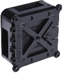 Корпус DesignSpark ABS Case для Raspberry Pi 3 B/B+ , встроенное крепление VESA (100х100мм), цвет черный (136-0232)(136-0233)