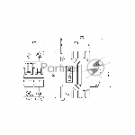 Автоматический выключатель Werkel 2P 25 A C 6 кА W902P256