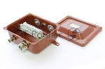 Коробка КЗНС-08 УХЛ1.5 IP65 с латунными сальниками ЗЭТА zeta30314
