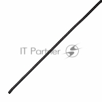 Трубка термоусадочная двустенная клеевая 12/3 (4:1) 1м черн. Rexant 23-1206