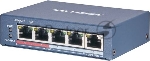 Коммутатор 4PORT 1000M POE DS-3E0505P-E/M HIKVISION