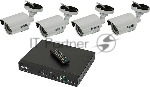 Комплект видеонаблюдения Falcon Eye FE-104MHD KIT Дача SMART
