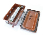 Коробка КЗНС-16 УХЛ1.5 IP65 с латунными сальниками ЗЭТА zeta30316