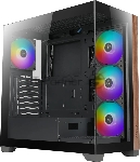 Компьютерный корпус Azza Neptune черный без БП ATX 5x120мм 2x140мм 2xUSB2.0 1xUSB3.0 audio bott PSU
