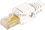 Коннектор Lanmaster полевой (LAN-TMP-S5E) FTP кат.5E RJ45 белый (упак.:1шт)