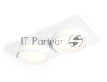 Комплект встраиваемого светильника Ambrella light XC6525060 SWH/FR белый песок/белый матовый MR16 GU5.3 (C6525, N6220)
