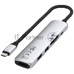 Док-станция Satechi ST-P6SS, USB Type-C, USB Type-C/HDMI/2xUSB Type-A/SD/microSD, USB Type-C