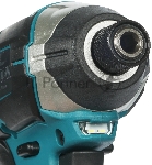 Гайковерт аккумуляторный Makita DTD152RMEуд 18В 2х4А·ч LI-ION 0-3500об/м 1/4'' 1.3кг 165Нм, вид 12