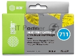 Картридж струйный Cactus CS-CZ132 №711 желтый (26 мл) для HP DesignJet T120/T520