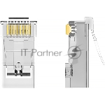 Коннектор Vention RJ45 (8p8c), UTP, cat. 6A, под витую пару (10шт.)