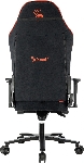 Кресло игровое A4Tech Bloody GC-680 черный/серый искусственная замша с подголов. крестов. металл, вид 36