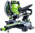 Торцовочная пила аккумуляторная GreenWorks GD24MS216, 24V, б/щ, c 1х5 АКБ Ач и ЗУ (1501707UG), вид 9