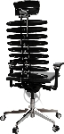 Кресло руководителя эргономичное Метта Equalizer L2-47D черный сиденье черный экокожа с подголов. крестов.5-луч. металл хром, вид 8