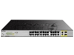 Коммутатор D-Link DGS-1026MP/A1A, 24×1 Гбит/с + 2×1 Гбит/с Combo, неуправляемый