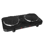 Плита настольная электрическая BLACKTON Bt HP216CI чёрный, 2 кВт, ТЭН, конфорки - 2, эмаль, поворотные переключатели
