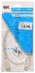 Кабель-удлинитель USB2.0 Buro USB A (m)/USB A (f) 0.75м