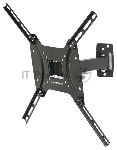Кронштейн Kromax OPTIMA-403 черный, 15"-55", max 25 кг, настенный, VESA 400x400 мм