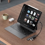 Док-станция Satechi ST-P6SM, USB Type-C, USB Type-C/HDMI/2xUSB Type-A/SD/microSD, USB Type-C, вид 4