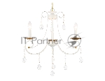 Светильник Ambrella light TR4915/3 WH/GD белый/золото E14/3 max 40W D550*860