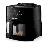 Аэрогриль Brayer BR2042 черный, 1800 Вт, 8 л, сенсор, 8 программ