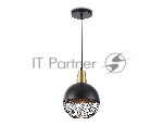 Светильник Ambrella light TR8504 BK/CP черный/медь E27 max 60W D200*1000