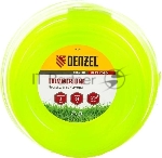 Леска для триммера Denzel звезда 2 мм х 64 м, блистер FLEX CORD 96120
