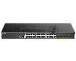 Коммутатор D-Link DGS-1250-28X/A1A, 24×1 Гбит/с + 4×10 Гбит/с SFP+, настраиваемый