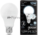 Лампа A60 10W 800lm 4100К E27 Сенсор LED 1/10/100