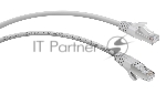 Шнур коммутационный Cabeus, cat.6, экр., F/UTP, RJ45/RJ45, LSZH, AWG24, 2м, серый