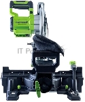 Торцовочная пила аккумуляторная GreenWorks GD24MS216, 24V, б/щ, c 1х5 АКБ Ач и ЗУ (1501707UG), вид 7