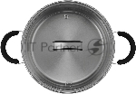 Кастрюля Rondell Brando RDS-1805 5.1 л. d=24 см (с крышкой) сталь, вид 11