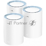 Бесшовный Mesh роутер Cudy M1200(3-Pack) AC1200 10/100BASE-TX белый (упак.:3шт)