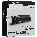 Автомагнитола Kenwood KMM-BT208, 1 DIN, Bluetooth, USB Type-A, AUX, съёмная панель, вид 2