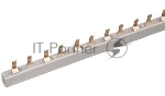 Шина соединительная типа IEK YNS21-2-063PIN (штырь) 2Р 63А (дл.1м) IEK