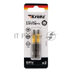 Бита для шуруповерта Kranz Torx T20х50 мм (2 шт./уп.)